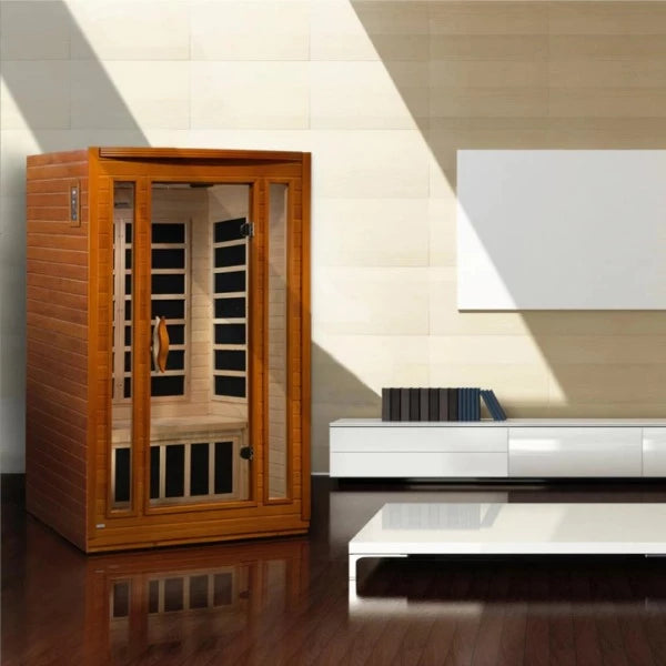 Golden Designs Saunas Dynamic San Marino 2 Person Low EMF - Far Infrared Sauna (DYN-6206-01)