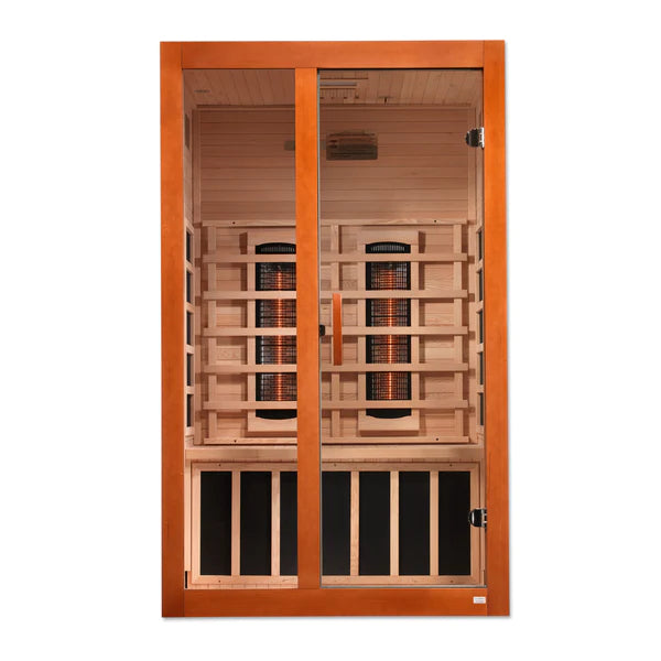 Golden Designs Saunas Golden Designs Dynamic Santiago 2 Person Full Spectrum IR Sauna (DYN-6209-03 FS)