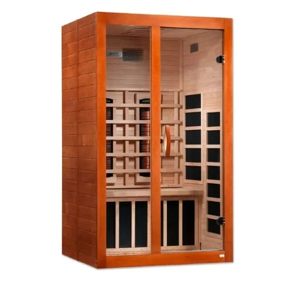 Golden Designs Saunas Golden Designs Dynamic Santiago 2 Person Full Spectrum IR Sauna (DYN-6209-03 FS)