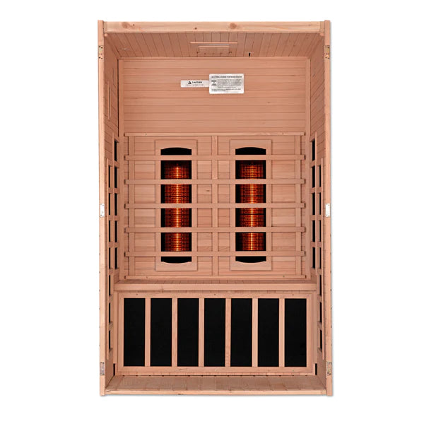 Golden Designs Saunas Golden Designs Dynamic Santiago 2 Person Full Spectrum IR Sauna (DYN-6209-03 FS)