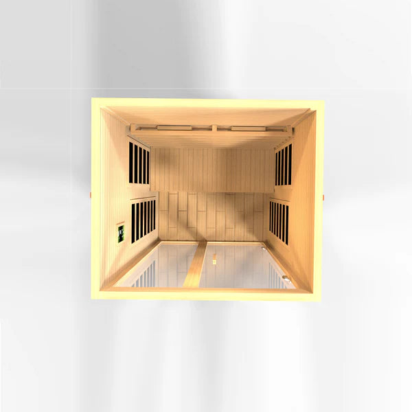 Golden Designs Saunas Golden Designs Dynamic Santiago 2 Person Full Spectrum IR Sauna (DYN-6209-03 FS)