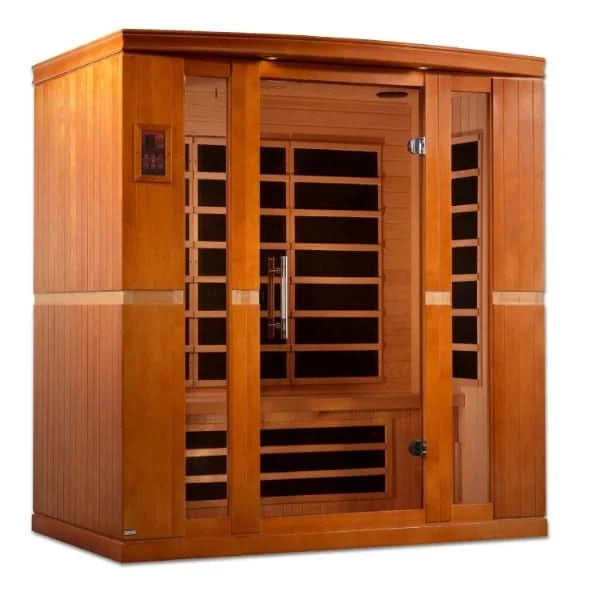 Golden Designs Saunas Dynamic Bergamo 4 Person Low EMF Far IR Sauna (DYN-6440-01)