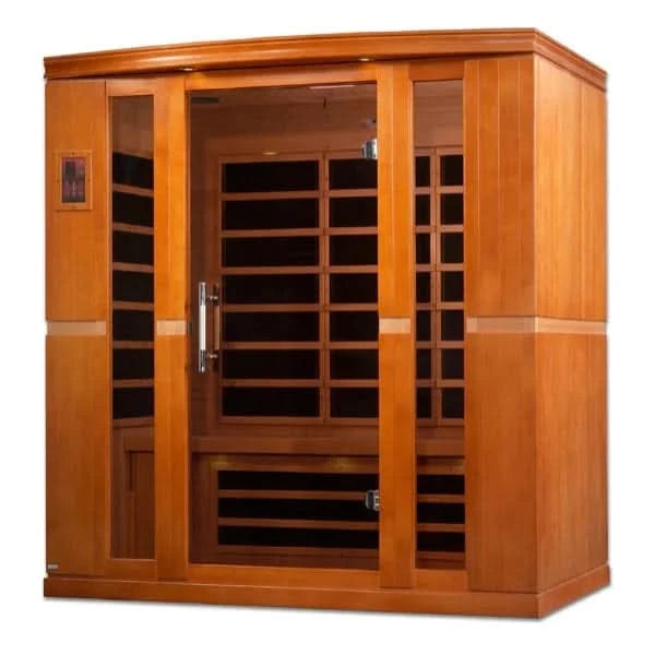 Golden Designs Saunas Dynamic Bergamo 4 Person Low EMF Far IR Sauna (DYN-6440-01)
