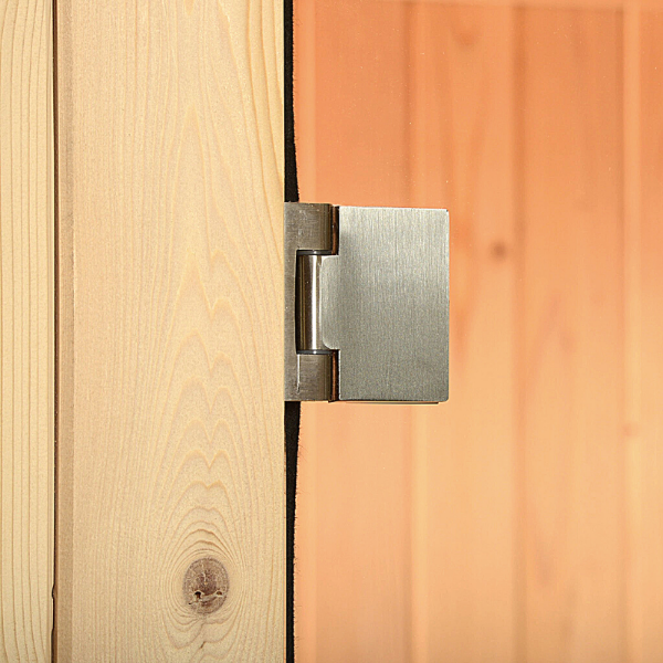 Almost Heaven Outdoor Sauna Almost Heaven Vienna Canopy Barrel 2 Person Sauna