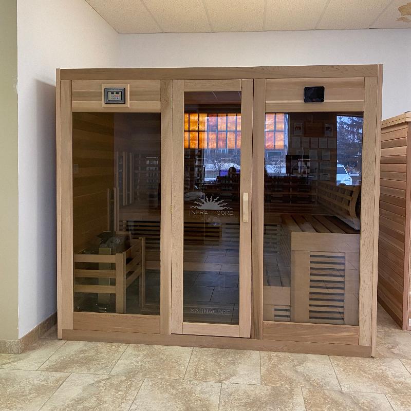 Saunacore Saunas SaunaCore Infrared Infra-core Premium Dual Sauna