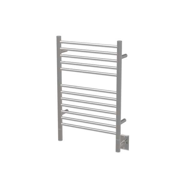 Amba Towel Racks ESP - Polished Amba Jeeves Model E Straight 12 Bar Hardwired Towel Warmer
