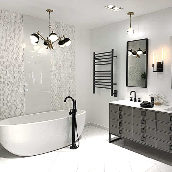 Amba Towel Racks Amba Jeeves Model E Straight 12 Bar Hardwired Towel Warmer