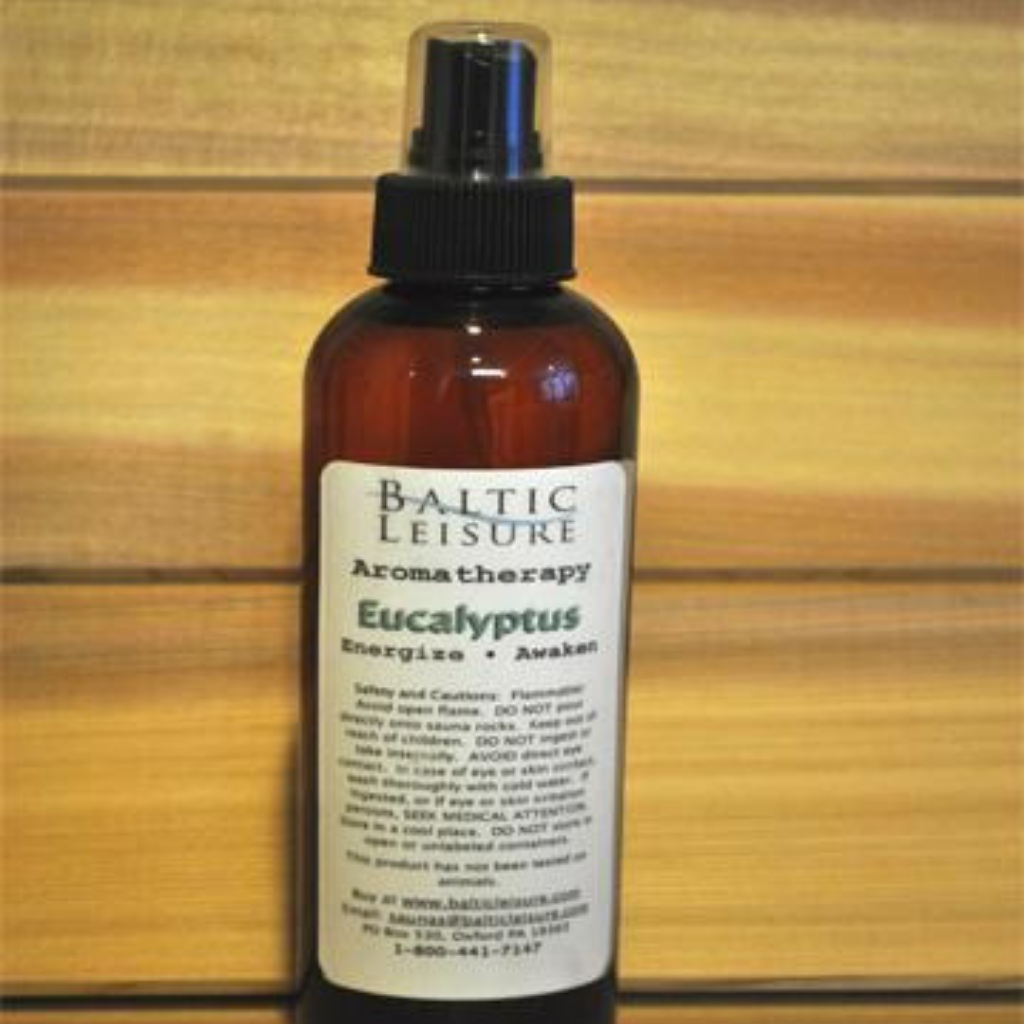 Baltic Leisure Eucalyptus Aromatherapy Spray Bottle - My Sauna World