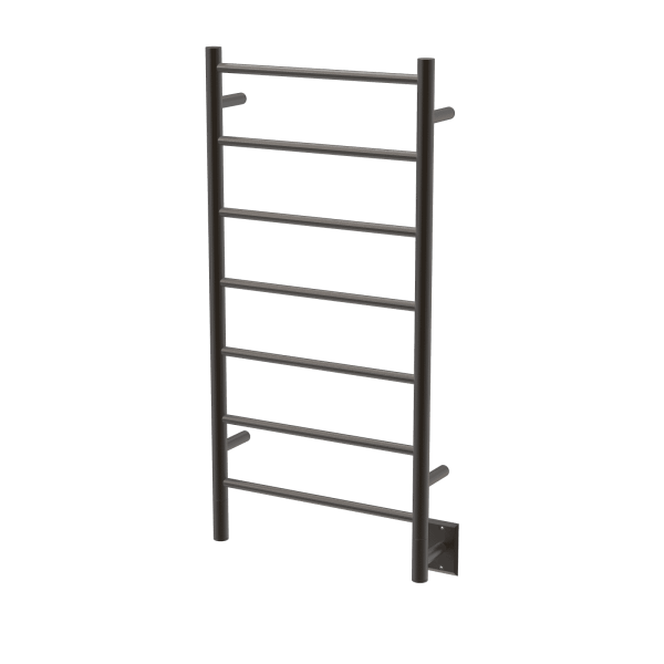 Amba Towel Racks FSO - Oil-Rubbed Bronze Amba Jeeves Model F Straight 7 Bar Hardwired Drying Rack