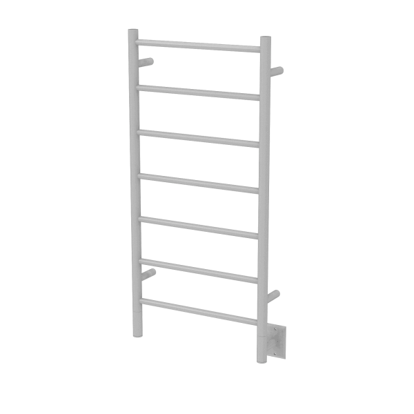Amba Towel Racks FSW - White Amba Jeeves Model F Straight 7 Bar Hardwired Drying Rack