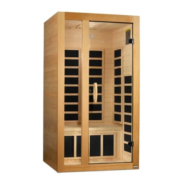 Golden Designs Saunas Dynamic Gracia 1-2 Person Low EMF FAR IR Sauna (DYN-6119-01)