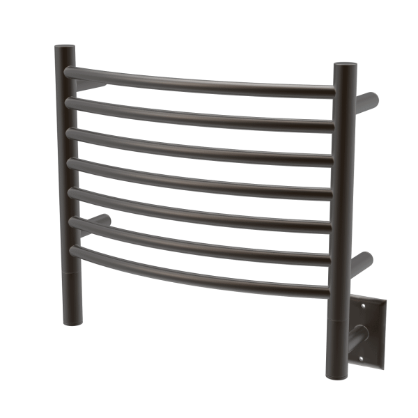 Amba Towel Racks HCO - Oil-Rubbed Bronze Amba Jeeves Model H Curved 7 Bar Hardwired Towel Warmer