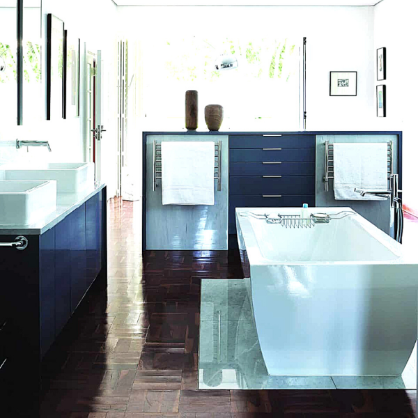 Amba Towel Racks Amba Jeeves Model H Straight 7 Bar Hardwired Towel Warmer