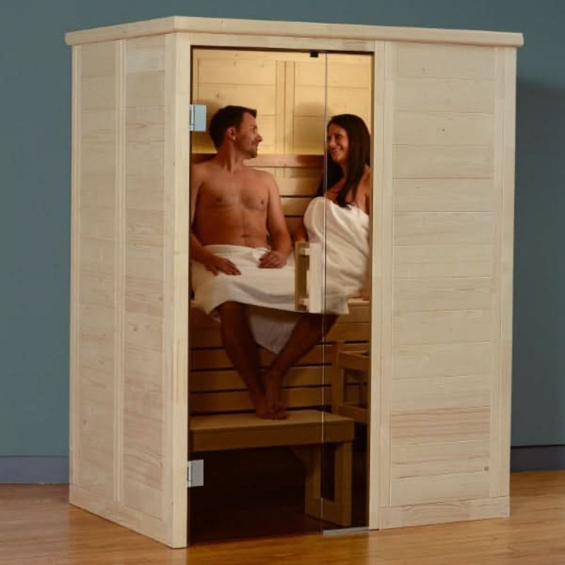 Almost Heaven Saunas Almost Heaven Hillsboro 2 Person Indoor Sauna