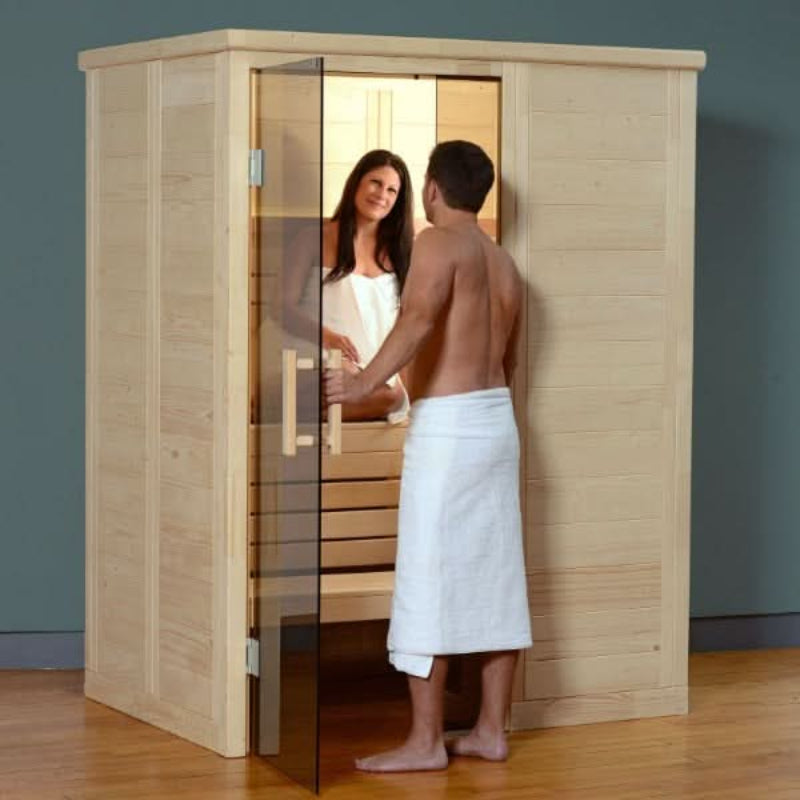 Almost Heaven Saunas Almost Heaven Hillsboro 2 Person Indoor Sauna