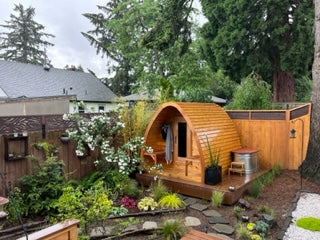 Dundalk LeisureCraft Saunas Dundalk Leisure Knotty Cedar Mini Pod Sauna