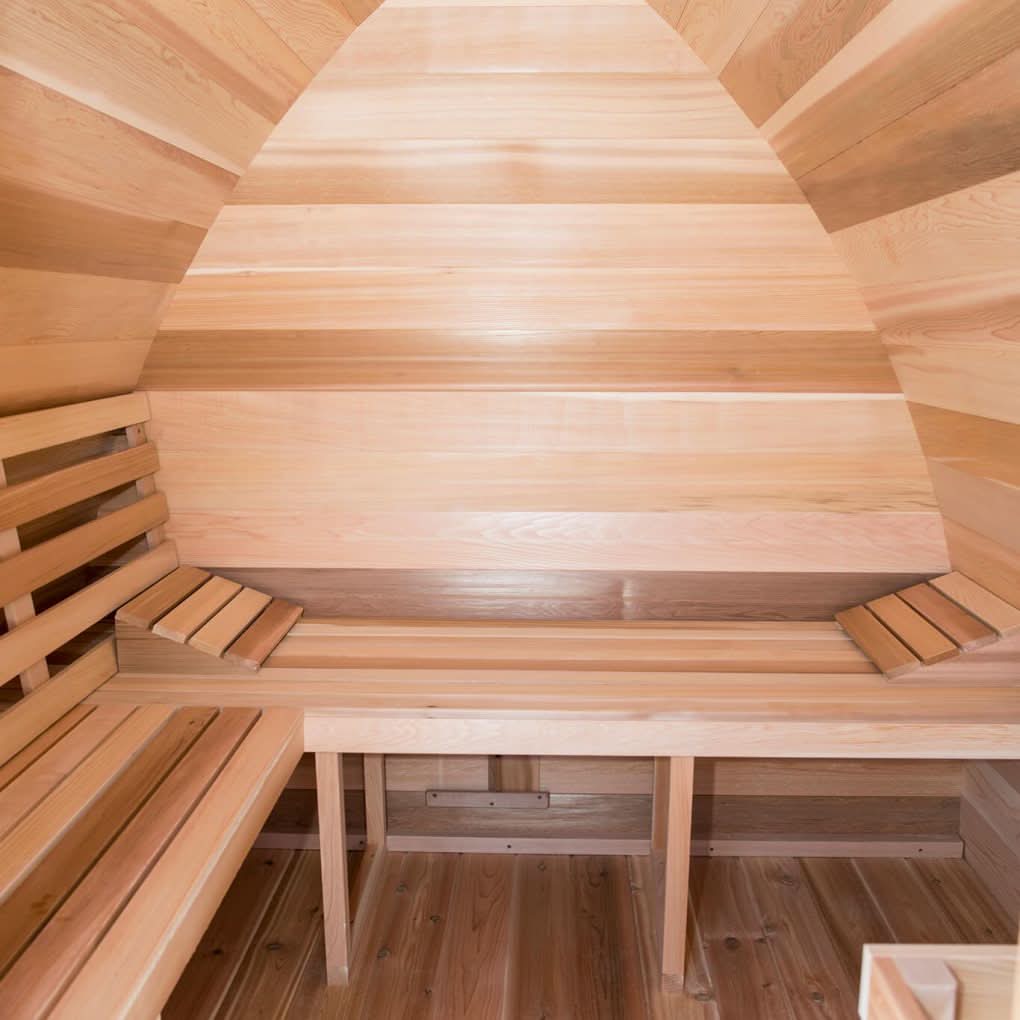 Dundalk LeisureCraft Saunas Dundalk Leisure Knotty Cedar Mini Pod Sauna