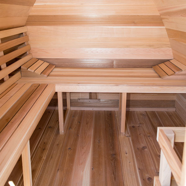 Dundalk LeisureCraft Saunas Dundalk Leisure Knotty Cedar Mini Pod Sauna