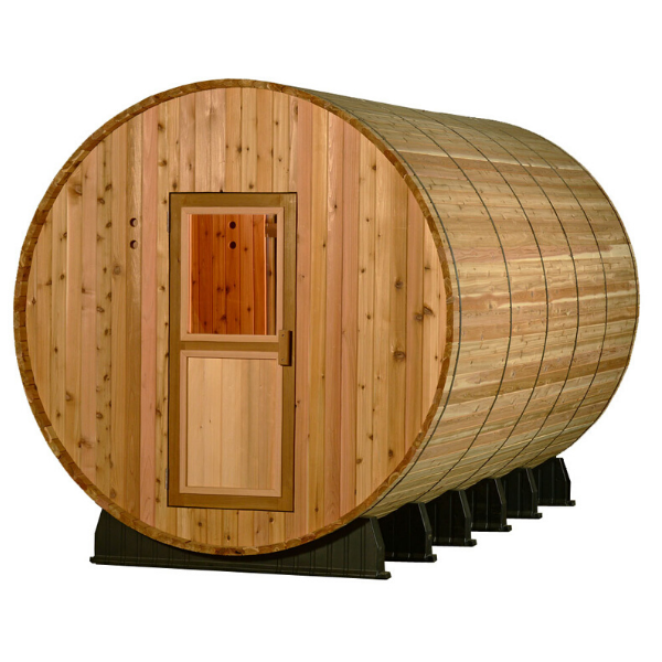 Almost Heaven Saunas Almost Heaven Shenandoah 4 Person Barrel Sauna