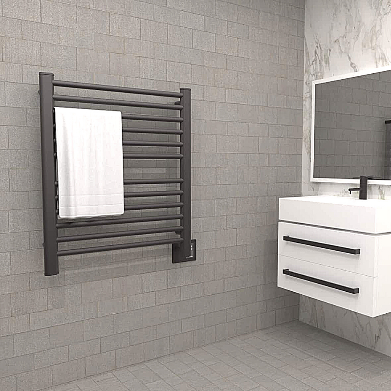 Amba Sauna Accessories Amba Sirio S2932 12 Bar Hardwired Towel Warmer