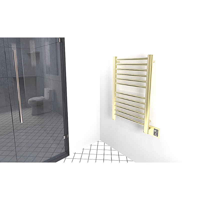 Amba Sauna Accessories Amba Sirio S2932 12 Bar Hardwired Towel Warmer