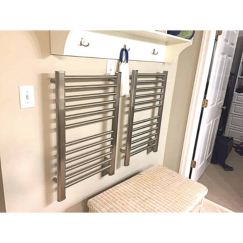 Amba Sauna Accessories Amba Sirio S2132 12 Bar Hardwired Towel Warmer