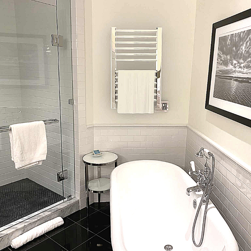 Amba Sauna Accessories Amba Sirio S2132 12 Bar Hardwired Towel Warmer