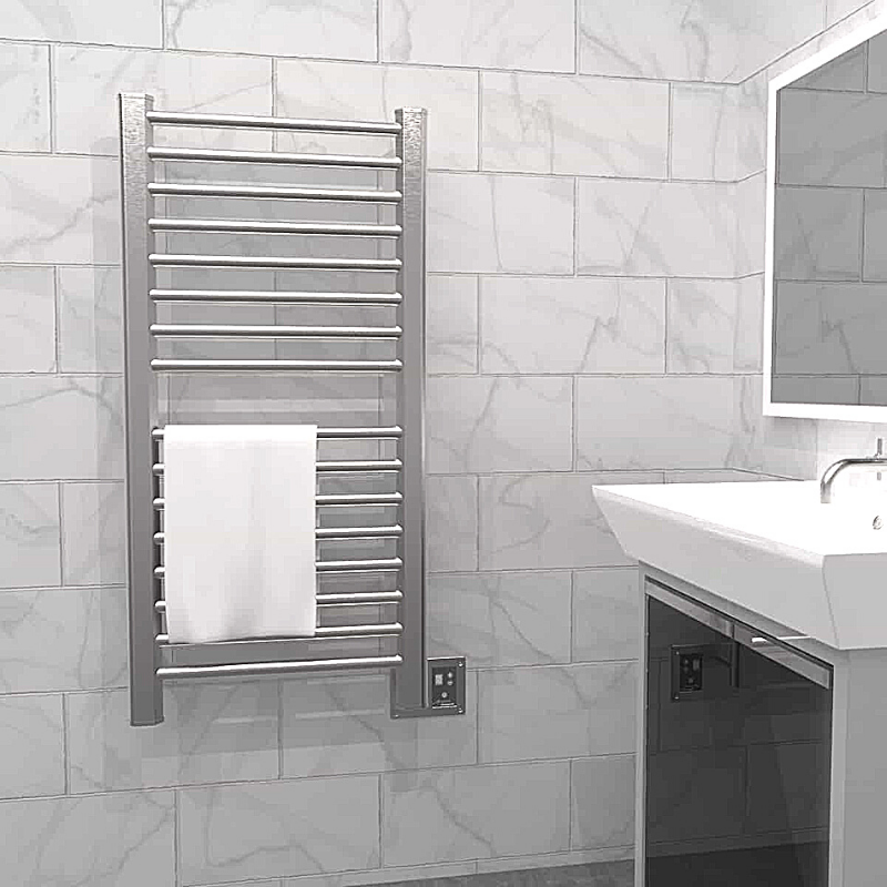 Amba Sauna Accessories Amba Sirio S2142 16 Bar Hardwired Towel Warmer