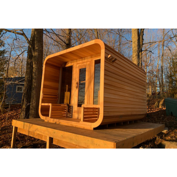 Dundalk LeisureCraft Saunas Dundalk LeisureCraft Clear Cedar Outdoor Luna Sauna