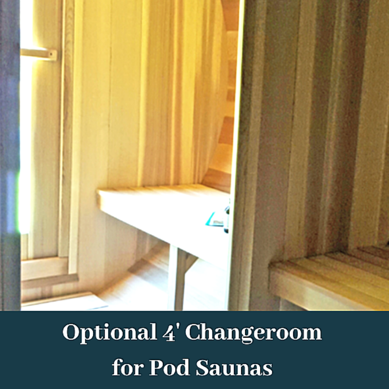 Dundalk LeisureCraft Saunas Dundalk LeisureCraft Clear Cedar POD Sauna