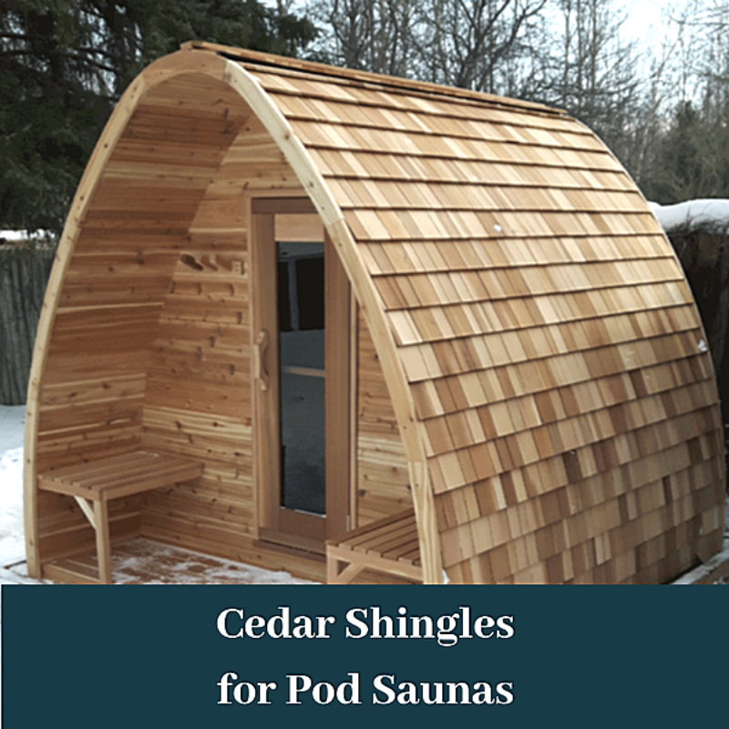 Dundalk LeisureCraft Saunas Dundalk LeisureCraft Clear Cedar POD Sauna