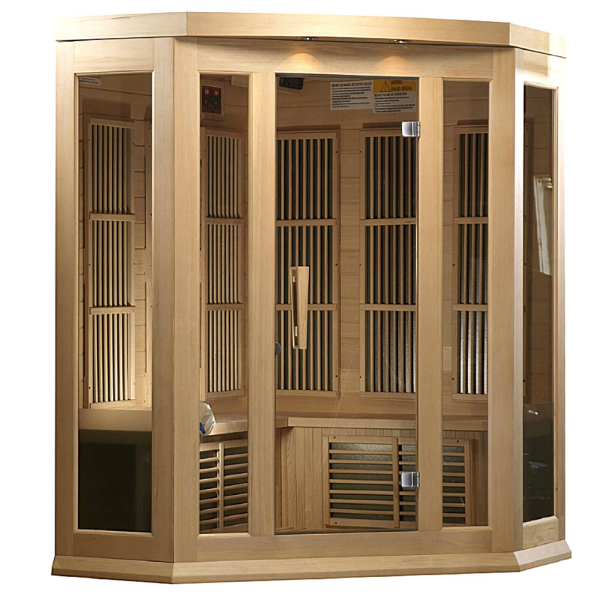 Golden Designs Saunas Golden Designs Maxxus 3 Person Low EMF FAR IR Sauna (MX-K356-01)