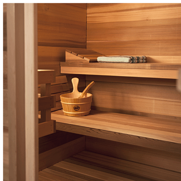 Dundalk LeisureCraft Saunas Dundalk LeisureCraft Clear Cedar Indoor Cabin Sauna