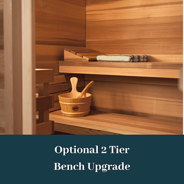 Dundalk LeisureCraft Saunas Dundalk LeisureCraft Clear Cedar Indoor Cabin Sauna