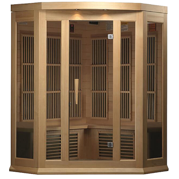 Golden Designs Saunas Golden Designs Maxxus 3 Person Low EMF FAR IR Sauna (MX-K356-01)