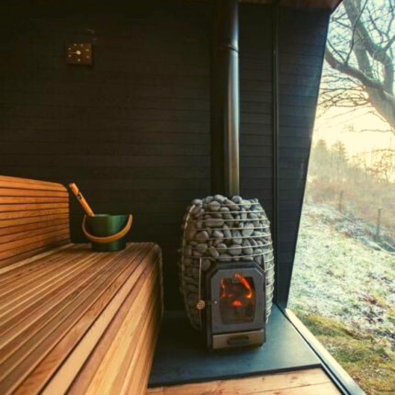 HUUM Heaters HUUM Hive Heat 12kW Wood-Burning Sauna Stove