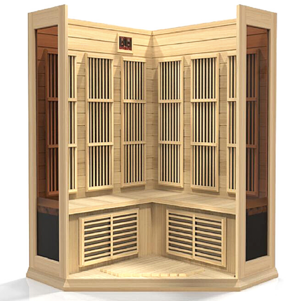 Golden Designs Saunas Golden Designs Maxxus 3 Person Low EMF FAR IR Sauna (MX-K356-01)