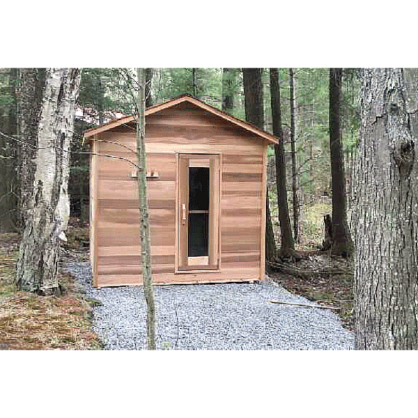 Dundalk LeisureCraft Saunas Dundalk LeisureCraft Clear Cedar Outdoor Cabin Sauna