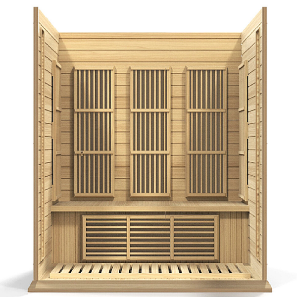Golden Designs Saunas Golden Designs Maxxus 3 Person Low EMF FAR IR Sauna (MX-K306-01)