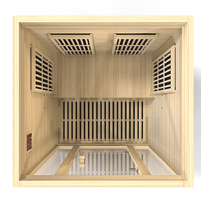 Golden Designs Saunas Golden Designs Maxxus "Seattle" 2 Person Low EMF FAR IR Sauna (MX-J206-01)