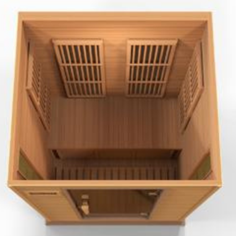 Golden Designs Saunas Golden Designs Maxxus 2 Person Near Zero EMF FAR IR Sauna (MX-K206-01-ZF HEM)