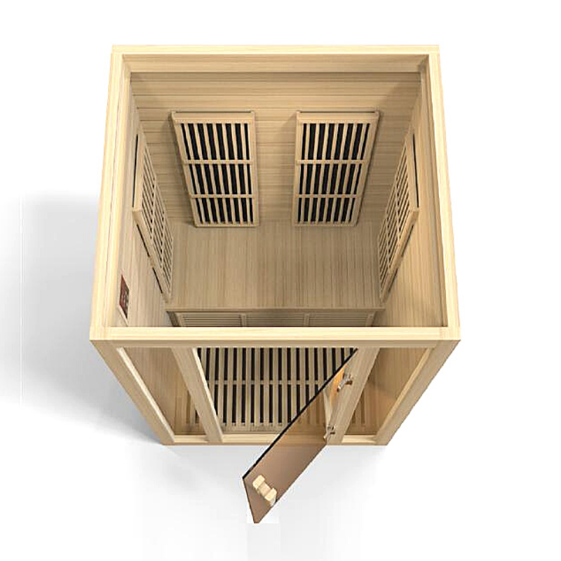 Golden Designs Saunas Golden Designs Maxxus "Seattle" 2 Person Low EMF FAR IR Sauna (MX-J206-01)