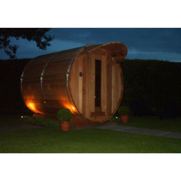 Dundalk LeisureCraft Saunas Dundalk LeisureCraft Clear Red Cedar Barrel Sauna