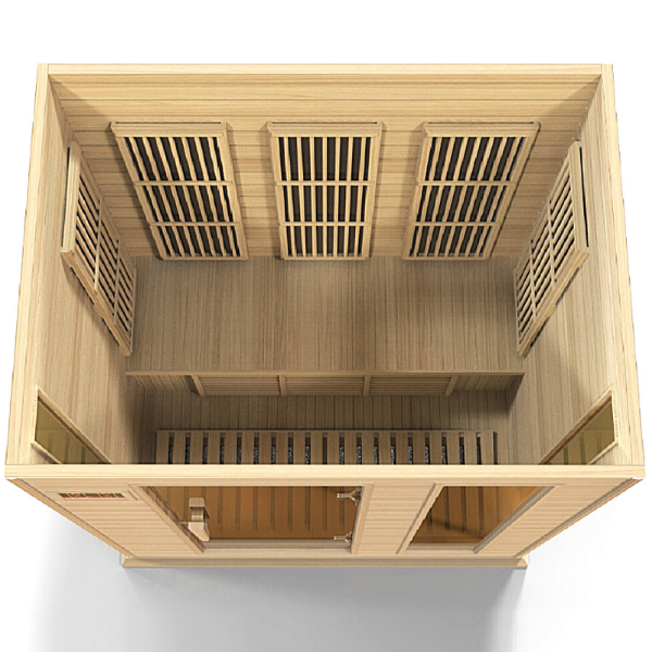 Golden Designs Saunas Golden Designs Maxxus 3 Person Low EMF FAR IR Sauna (MX-K306-01)