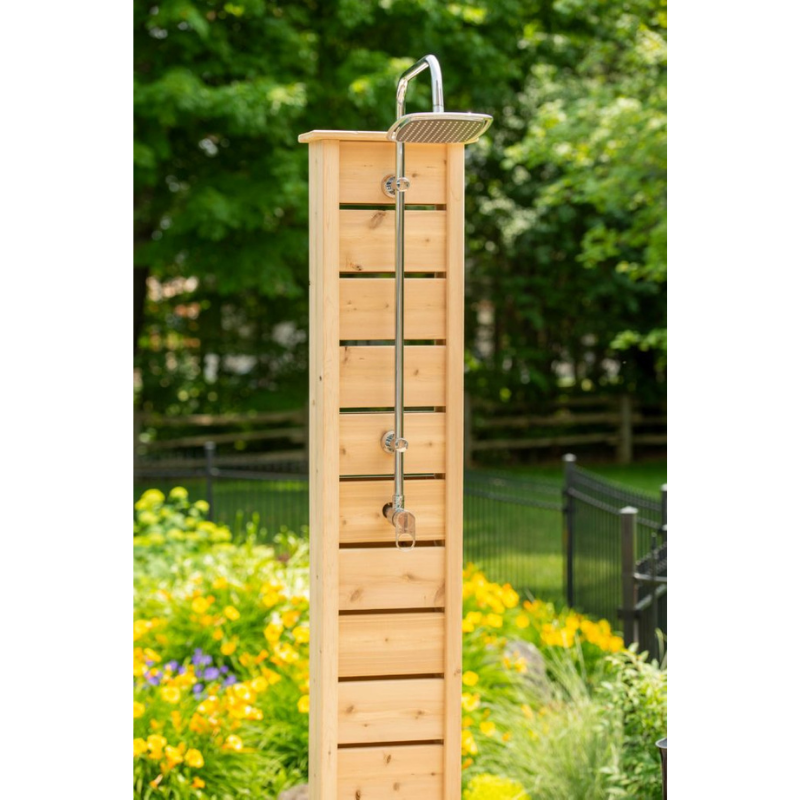 Dundalk LeisureCraft Showers Dundalk LeisureCraft Canadian Timber Sierra Pillar Shower