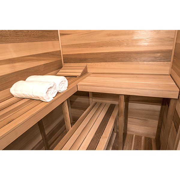 Dundalk LeisureCraft Saunas Dundalk LeisureCraft Clear Cedar Outdoor Cabin Sauna