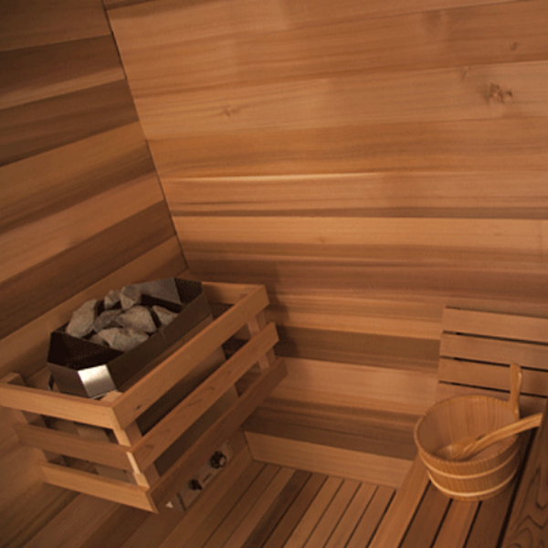 Dundalk LeisureCraft Saunas Dundalk LeisureCraft Clear Cedar Indoor Cabin Sauna