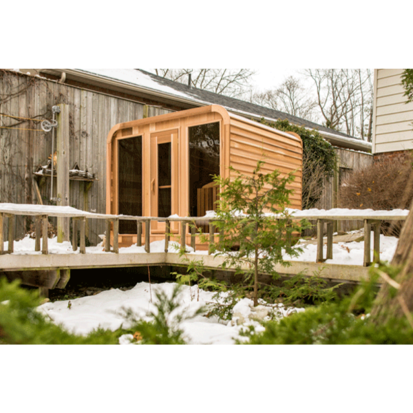 Dundalk LeisureCraft Saunas Dundalk LeisureCraft Clear Cedar Outdoor Luna Sauna