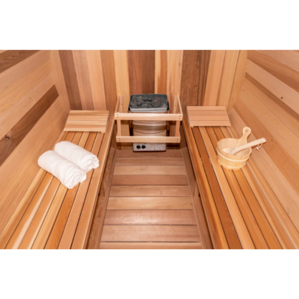 Dundalk LeisureCraft Saunas Dundalk LeisureCraft Canadian Timber Tranquility 4-5 Person Barrel Sauna CTC2345