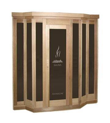 Saunacore Saunas Saunacore Vu-Classic Style Sauna V4x5